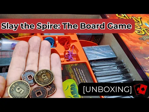 Unboxing | Slay the Spire: The Board Game