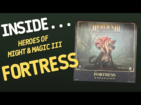 Inside…Heroes of Might and Magic III The Board Game - Fortress Expansion (4K 60fps)