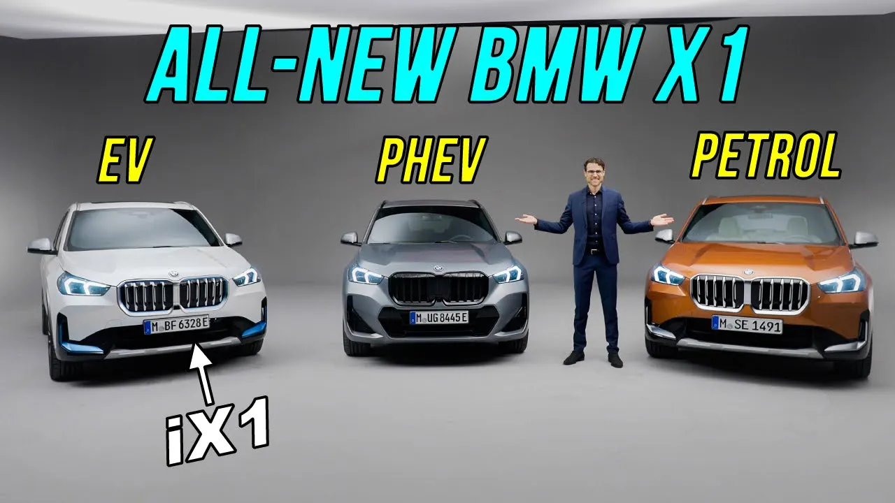 all-new 2023 BMW X1 with BMW iX1 (EV) PREMIERE REVIEW