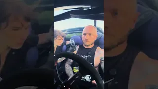 This guy got himself a tattoo while drifting in his car...😱 #tattoo #cars #pain
