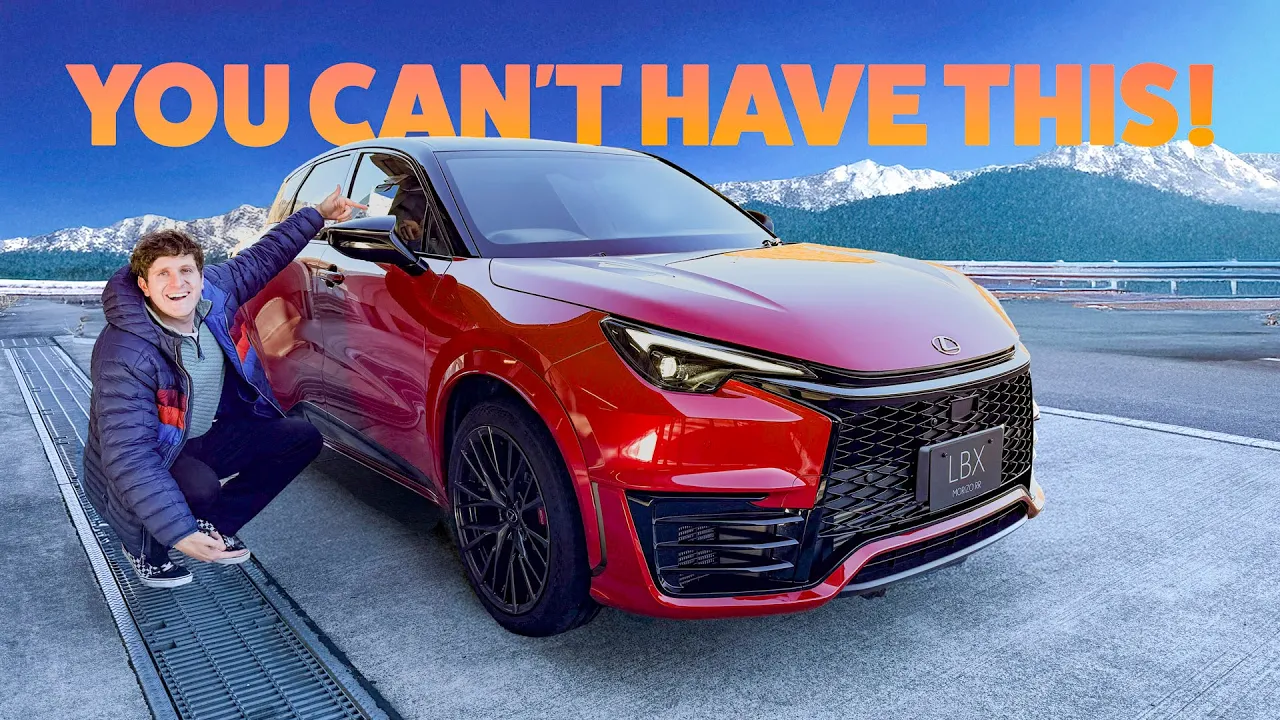 Is This 300 HP Lexus Hot Hatch Just Too Much Fun For America?