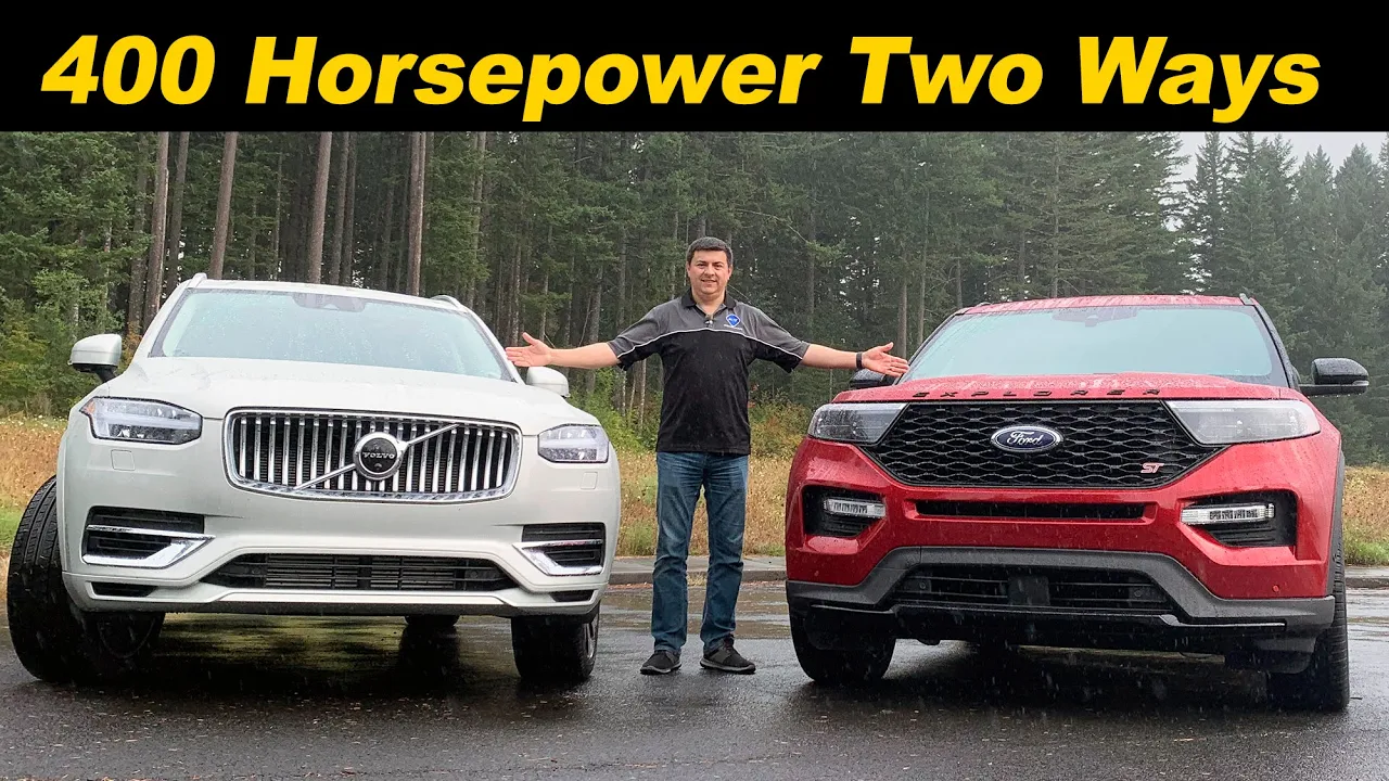 2020 Ford Explorer ST vs 2020 Volvo XC90 T8 | Mainstream vs Luxury