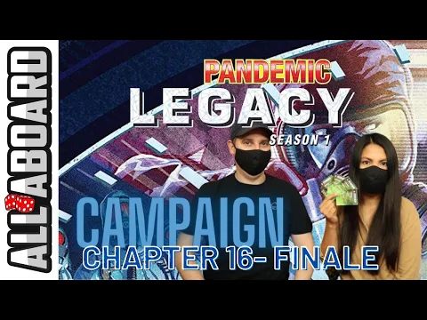 PANDEMIC LEGACY SEASON 1 | Board Game Playthrough | Chapter 16: Finale *SPOILERS*
