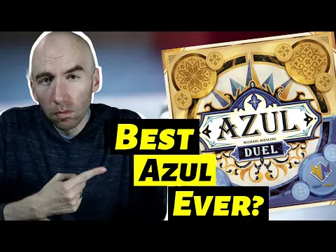 Is This Now The BEST Azul? | Azul Duel Play-through & Review