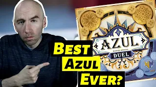 Is This Now The BEST Azul? | Azul Duel Play-through & Review