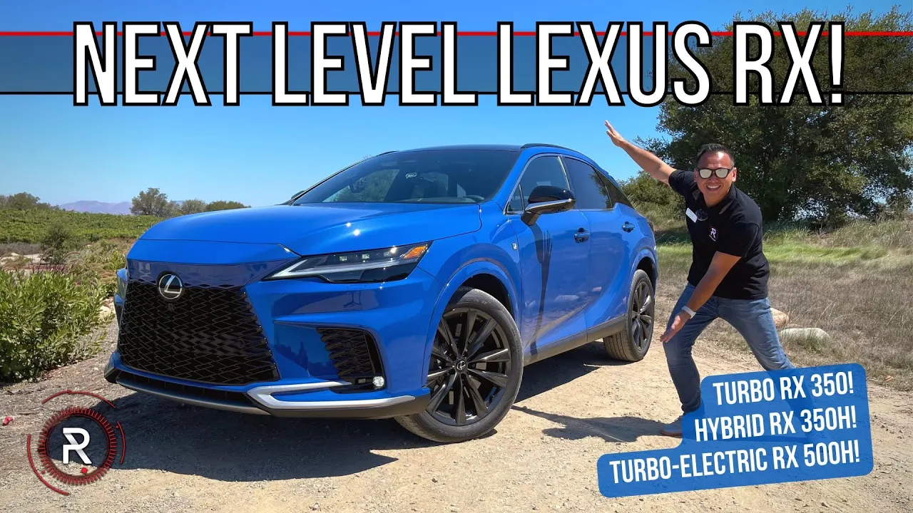The 2023 Lexus RX Family Is The Start Of A Bold New Electrified Chapter For Lexus