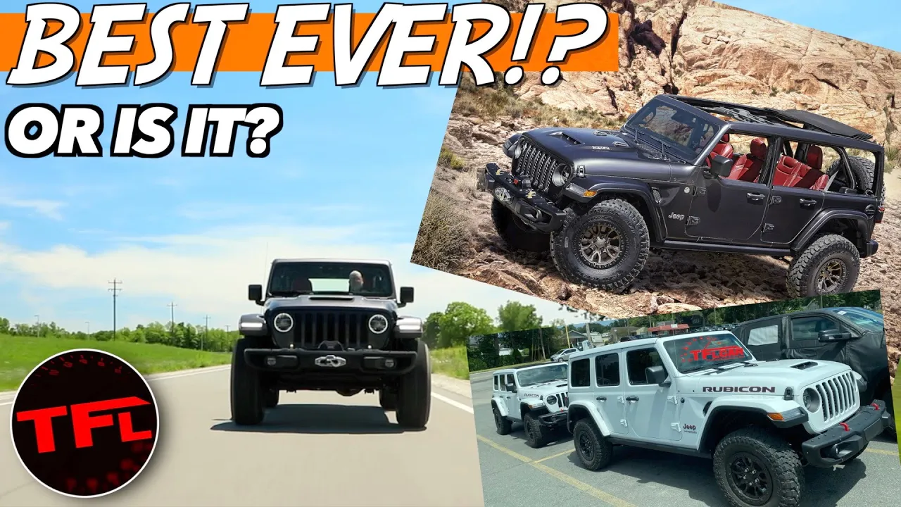 The New HEMI V8 Jeep Wrangler is The Best Wrangler Ever! - No You're Wrong!
