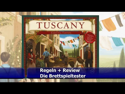 Tuscany Essential Editon von Feuerland-Spiele - Review - Brettspiel - Die Brettspieltester