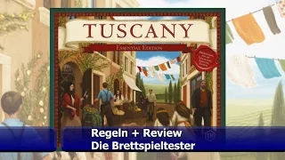 Tuscany Essential Editon von Feuerland-Spiele - Review - Brettspiel - Die Brettspieltester
