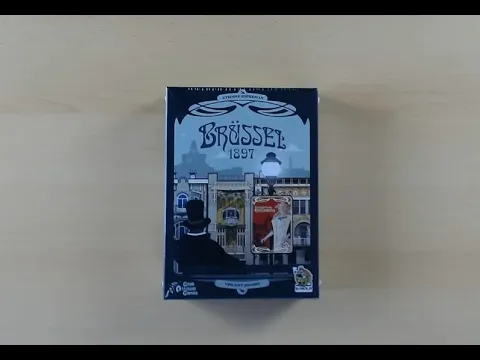 Unboxing Brüssel 1897 (Kennerspiel / Kartenspiel)
