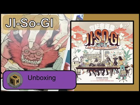 Jisogi: Anime Studio Tycoon Unboxing | First Look & Impressions