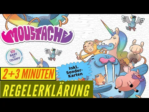 Moustache Regeln Anleitung Erklärung Kartenspiel Stichspiel Familienspiel