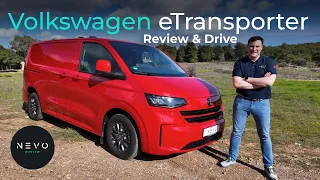 VW electric Transporter - All Electric Van from Volkswagen and eCaravelle - Full Review & Drive