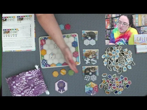 All the Games with Steph: Calico! Scenario 1 Solo Mode - AEG