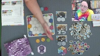 All the Games with Steph: Calico! Scenario 1 Solo Mode - AEG