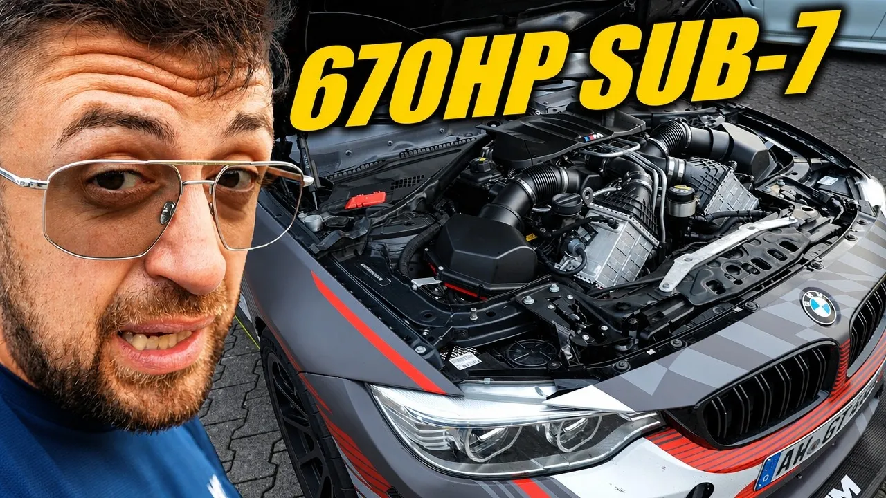 Street-Legal M4 GT4 With an M5 Engine!🤯 Nürburgring