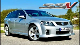 6.0 V8 + MANUAL GEARBOX in a WAGON!? // REVIEW on AUTOBAHN