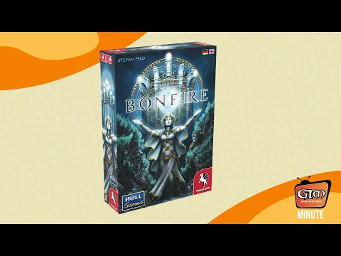 Bonfire: Trees & Creatures by Pegasus Spiel | Game Trade Minute | (A 60 Second Snapshot)