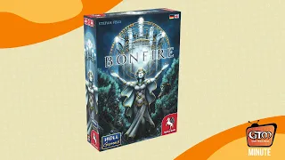 Bonfire: Trees & Creatures by Pegasus Spiel | Game Trade Minute | (A 60 Second Snapshot)