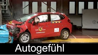 Honda Jazz crash test 5 stars Euro NCAP 2016 - Autogefühl