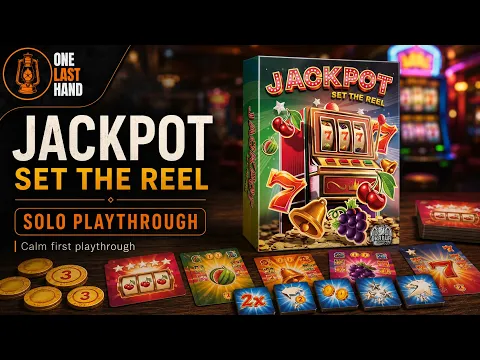 Jackpot Set The Reel | Can We Beat The Slot Machine? | Solo Playthrough