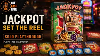 Jackpot Set The Reel | Can We Beat The Slot Machine? | Solo Playthrough