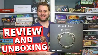The Elder Scrolls Betrayal of the Second Era Valenwood Expansion Review and Unboxing