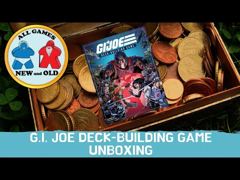 GI Joe Deck-Building Game Unboxing