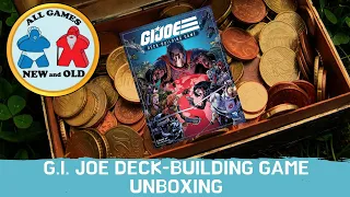 GI Joe Deck-Building Game Unboxing