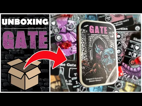 Unboxing Gate - A Solo Mint Tin Pocket-Sized Adventure!