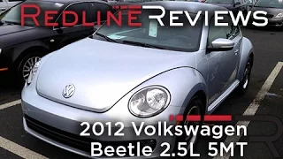 2012 Volkswagen Beetle 2.5L 5MT Review, Walkaround, Startup