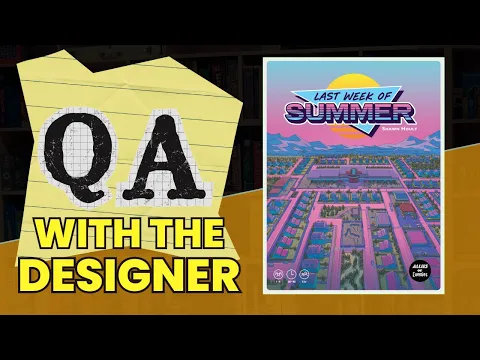 Last Week of Summer Conversation with the Designer