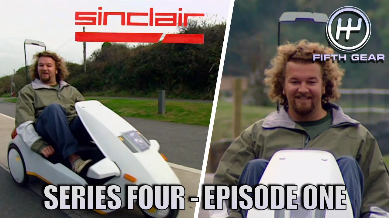 Sinclair C5 The Compact BUT Effective Vehicle | S4 E1 Full Episode Remastered | Fifth Gear