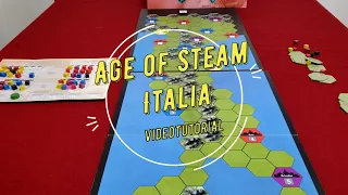 Videotutorial: Age of Steam, mapa de Italia. Lucha de expertos ᴴᴰ