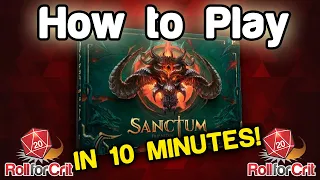 How to Play Sanctum