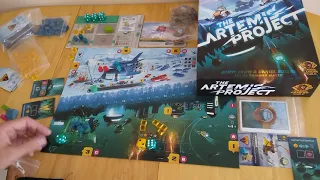 The Artemis Project - how to play * Amass Games * board game Alien Frontiers HD Grand Gamers Guild