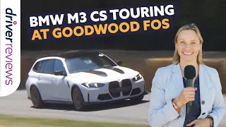 2025 BMW M3 CS Touring - Exclusive Onboard Footage - Goodwood Festival of Speed Hill Climb