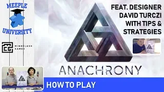 Anachrony Board Game – How to Play, featuring designer David Turczi