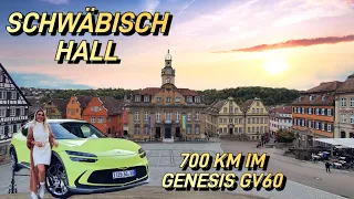 700 Km Ausflug Köln - Schwäbisch Hall im Elektroauto Genesis GV60  #emobility #electriccar #travel