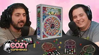 Sagrada Board Game Playthrough | Dice Drafting & Stained Glass Puzzle