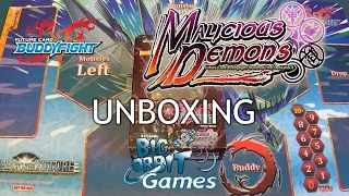 Future Card Buddyfight H-TD02 Malicious Demons Unboxing
