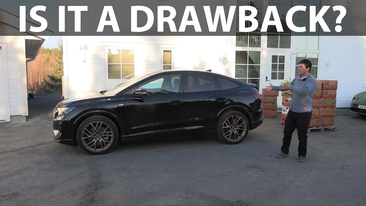 Audi Q4 e-tron Sportback banana box test