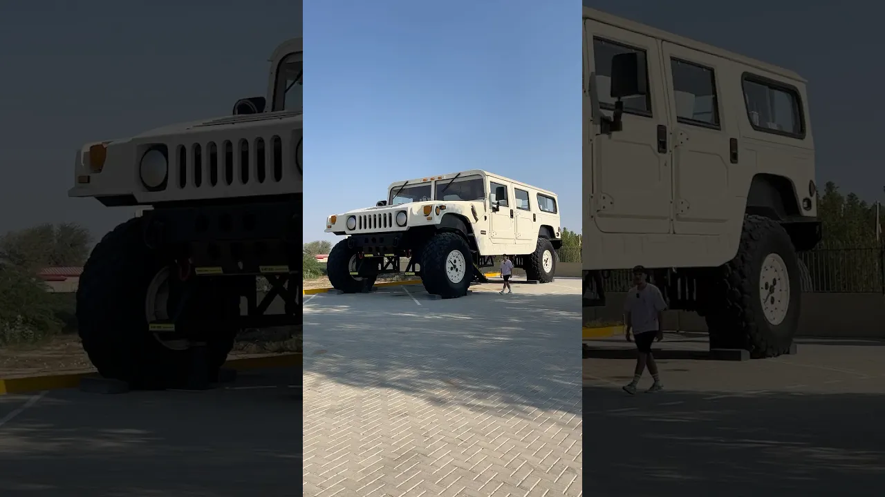 The World's Largest Car! 🤯 #hummer #cars #big