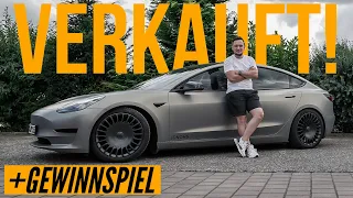 Tesla Model 3 VERKAUFT - wie geht's weiter? + großes Gewinnspiel für 30K Abonnenten!