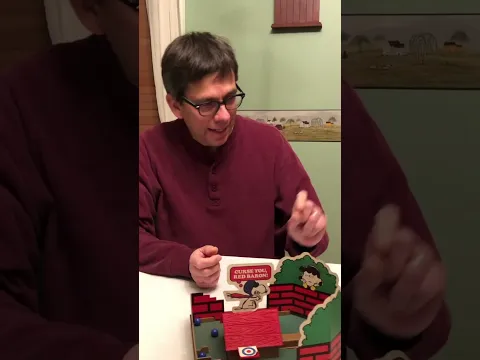 Finally PROOF: the RED BARON CHEATS !! Vintage 'Snoopy and the Red Baron' Milton Bradley marble game
