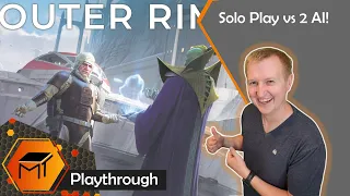 Star Wars: Outer Rim | Solo Playthrough | Cad Bane vs. 2 AI Players!
