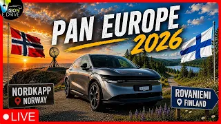 Pan Europe mit dem ZEEKR 7X Privilege AWD - Vom Nordkapp 🇳🇴 nach Rovaniemi 🇫🇮 - 15'000km Roadtrip!