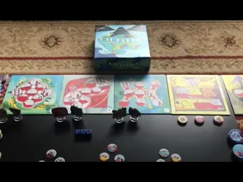 Nautilion (Oniverse series of solo games). A look at the artwork, expansions, gameplay and subs.