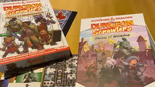 Dungeon Scrawlers Game Review (and Comparison) - Both Heroes of Undermountain & Heroes of Waterdeep