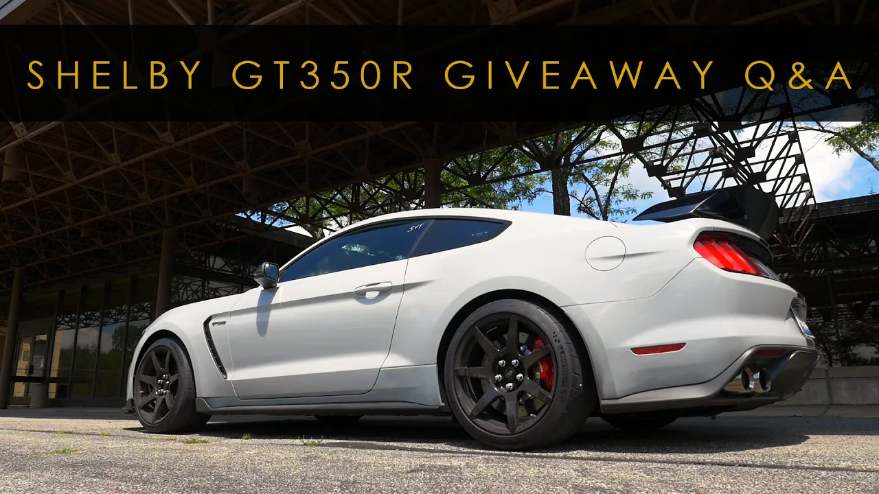 Shelby GT350R Giveaway/Fundraiser Q&A with TRI Industries